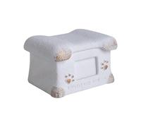 HDOYTXXM Modern Cements Pet Cremation Urn Keepsakes Urn Box for Pet Loss Remembrances Memorial Ashes Holder Waterproof Dog Cats Ashes Storage Cements