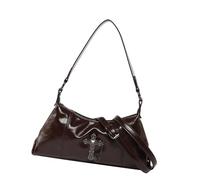 HDOYTXXM Modern Shoulder Purse Handbag with Adjustable Strap and Eye Catching Studs PU Leather Underarm Bags for Daily Use Vintage Crossbody Purse Women