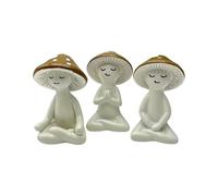 HDOYTXXM Mushroom Figurine Resin Fairy Garden Statue Accessory & Table Centrepiece for Yard & Garden Decor Resin Mushroom Figurines Sculptures