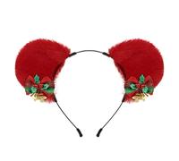 HDOYTXXM New Year Headband Photo Props Fun Headband Party Mistletoe Karaoke Party Hair Hoop Christmas Bow For Christmas Stage
