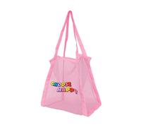 HDOYTXXM Nylon Shell Collection Bag with Ergonomic Handle Sand Resistant Design for Adults Beach Accessories Storage Ventilated Meshes Beach Organizers