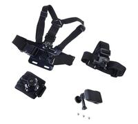 HDOYTXXM Of 1 Set Fast Installation Action Camera Addons Collection Including Simple Clip Shih Tzus Rapid Arrange During Adventure Registering Headpiece Mount
