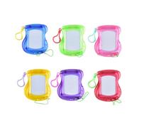 HDOYTXXM Pack of 6 Small Doodles Boards Keychains Reusable Drawing Pad Portable Art Tool Present for Kids