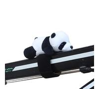 HDOYTXXM Panda Shaped Handlebars Decoration in Cotton Fabric, Suitable for Electric Motorcycles and Bicycles Handlebars Bear Decoration