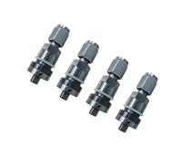 HDOYTXXM Quick Release TPMS Valves for Vehicles Resistant Design Reliably Tire Pressure Systems 4pcs Heavy Duty Rubber Metal Tire Valves