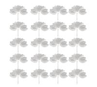 HDOYTXXM Realistic Faux Foliage Set Multifunctional Artificial Leaves Decoration in Gold/Silver for Party Setting Craft Leaves