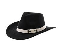 HDOYTXXM Roll Brims Western Hat For Adult Stage Performers Evening Party Hat Masquerades Dressingup Music Festival Props Headwear