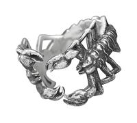HDOYTXXM Scorpions Shape Delicate Geometric Open Eye Catching Finger Jewelry Suitable for Daily Party Wear Trendy