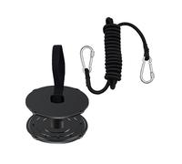 HDOYTXXM Secure Floating Pad Tethering Systems with Metal Hook and Heavy Type Grommets for Water Activity Shocked Resistant Pool Pad Locking Rope