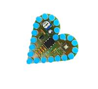 HDOYTXXM Shaped Analog LED Set for Beginners Adjustable Breathing Light Soldering Practice Educational Tool Analog Breathing LED