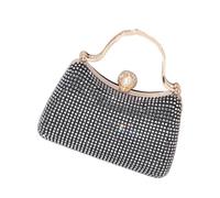 HDOYTXXM Smooth Metal Trimmed Bag Refined Compartment Organization Seamlessly Conversions From Morning to Evening Elegant Permanent Evening Purse