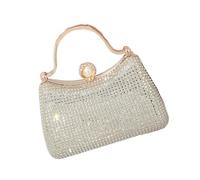 HDOYTXXM Smooth Metal Trimmed Bag Refined Compartment Organization Seamlessly Conversions From Morning to Evening Elegant Permanent Evening Purse