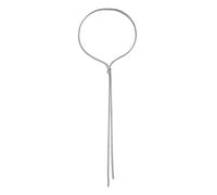 HDOYTXXM Stainless Steel Necklace Fashion Simple Chain Necklaces Choker Charm Neckwear For Fashion Forward Individual Stylish Jewelry For Adults
