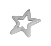 HDOYTXXM Star Bead Frames Hollow Star Charm for Necklace Earring Jewelry Making Sweet Cool Loose Beads Women Girl Unique Sweet Pentagrams Bead Five-Pointed Star