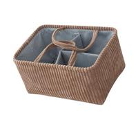 HDOYTXXM Storage Bin Flexible Moving Handles Neat Home Arrangement Tool Multi-Compartment Clothes Organiser Decorative Home Storage Basket
