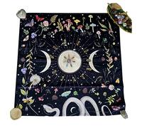 HDOYTXXM Tarot Cards Tablecloth Cloth Velvet Divination Mat Oracles Divination Board Game Accessories Tarot Cards
