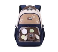 HDOYTXXM Transparent Backpack Oxford Fabric School Bag with Comfortable Shoulder Straps for Teenagers Books and Stationery Oxford Book Bag for Students