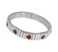 HDOYTXXM Trendy Cherrys Strawberry Fruit Design Adjustable Italian Craftsmanship Comfortable Jewelry for Women Girls Fruit Charm