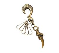 HDOYTXXM Trendy Hawks Charm Kirsite Necklace Comfortable Versatile Design for Men Women Daily & Formal Wear Pendant Jewelry Lightweight Kirsite Necklace