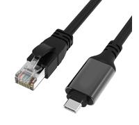 HDOYTXXM USB Type C To RJ45 Ethernet Adapter Cable 1000Mbps Instants Fast Speed Internet Connection For Work And Play