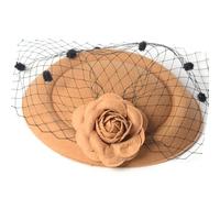 HDOYTXXM Vintage Inspired Tulle Top Hat For Ladies Suitable For Special Event Wedding Fascinator Fancy Dress Accessories