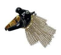 HDOYTXXM Zebras Tassels Rings Adjustable Size Artistic Designs Great for Personalize Styles and Special Occasions Animal Head Fashion Rings