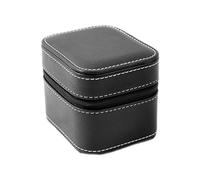 HDOYTXXM Zippered Watch Case Versatile PU Leather Jewelry Storage Box Single Watch Travel Holder Ornament Multi Layer Jewelry Box