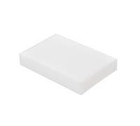 HDPE Block White PE Polyethylene Rectangular Solid Plastic Tapping Block High Density Sheet Great for DIY Projects for Machining Home Floor Improvement （3/4" x 4-½" x 3"）