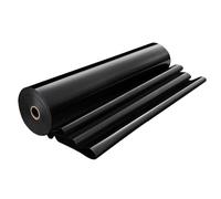 HDPE Garden Fish Pond Liner Preformed Black Pond Liner Multiple Sizes for Garden Pond Fish Pool Fountain Stream - Outdoor Waterproof (3x11M)