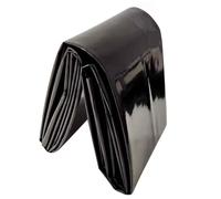 HDPE Pond Liner 5mil UV-Resistant Preformed Membrane for Large Outdoor Ponds Fish/Koi/Waterfowl Pools Garden Waterfalls Landscaping - Black (4x12m)