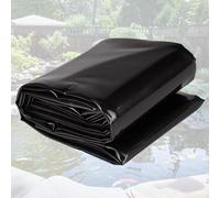 HDPE Pond Liner Waterproof Rubber Mat for Outdoor Waterfalls Fish Ponds & Garden Pools - Available Sizes: 1x2m 2x5m 3x4m 5x10m 8x12m (3x3m/9.8ft)