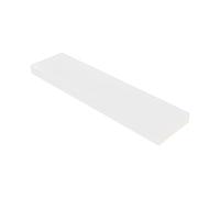 HDPE Sheet White Polyethylene Plastic Sheets 3/4" Thick x 12" Length x 3" Width High Density Rectangular Solid Block Great for DIY Projects for Machining Home Improvement