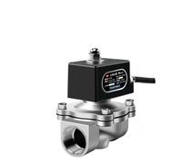 HDPHCRIUN 1" Stainless Steel Normally Closed Explosion Proof Solenoid Valve Water Chemical Coal Mine Natural Gas 220V(G-380VAC)