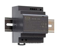 HDR-100 MeanWell DIN Rail Power Supply 100W - Voltages 12V, 15V, 24V, 48V