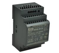 HDR RAIL POWER SUPPLY 60W 2.5A 85-264V AC-120-370V HDR-60-24