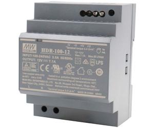 HDR RAIL POWER SUPPLY 85W 7.1A 85-264V HDR-100-12