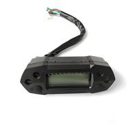 HDRTCBU Dashboard Universal Motorcycle LCD Speedometer Digital Electric Adjustable Speed Meter Odometer Oil Gauge ModifiedA