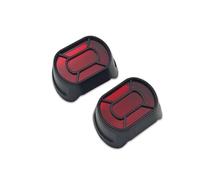 HDRTCBU Motorcycle Front Headlight For VOGE DSX800 DS900X DS625X Motorcycle Fog Lamp Light Protection Surround Fairing Cowling(B red)