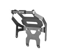 HDRTCBU Motorcycle Navigation Bracket GPS Mount Device Carrier PHONE Adapt Holder Fit For HONDA X-ADV 750 2021-2025(12MM-22MM-Silvery)