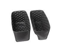 HDRTCBU Rear Trunk Case Liner 38L Universal Motorcycle Side/Tail Top Box Cover Pad Luggage Case Storage Toolbox Inside Liner Inner Lining Cushion PU Leather Luggage Box Liner Pad(38L Right Exhaust)