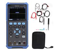 HDS272S Handheld Oscilloscope Multimeter Signal Generator 70MHz Bandwidth Dual Channel Portable Oscilloscope Multifunction Device for Engineers Technicians ABS Material
