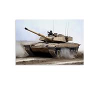 HDSCLMYY Military Weapons- M1A2 Abrams - The Unstoppable Battle Tank Trendy Hanging Wall Art Decorative Mural Poster20x30inch(50x75cm)