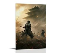 HDSCLMYY Samurai- Blades of The Rising Sun Trendy Hanging Wall Art Decorative Mural Poster20x30inch(50x75cm)
