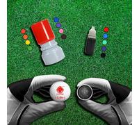HDSD Custom Golf Ball Markers - Personalized Long Lasting, Includes Ink Bottle - Stand out on the course with Unique Markings - Golf Accessories Gift (Use Our Pattern)