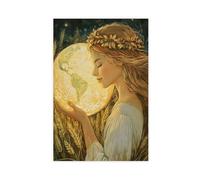 HDSDA Demeter Goddess of Fertility Art Canvas Poster Wall Art Decor Print Picture Paintings for Living Room Bedroom Decoration 12x18inch(30x45cm)