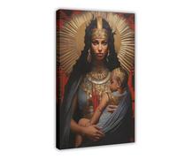 HDSDA Goddess Isis Canvas Poster Bedroom Decor Landscape Office Room Decor Gift 20x30inch(50x75cm)