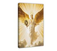 HDSDA Greek Goddess of Victory Canvas Poster Wall Art Decor Print Picture Paintings for Living Room Bedroom Decoration 12x18inch(30x45cm)