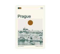 HDSDA Prague, Czech Republic Canvas Poster Bedroom Decor Landscape Office Room Decor Gift 20x30inch(50x75cm)