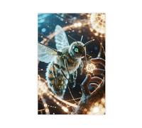 HDSDA Quantum Sci-Fi Hummingbird (1) Canvas Poster Bedroom Decor Landscape Office Room Decor Gift 24x36inch(60x90cm)