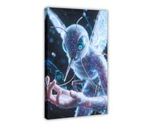 HDSDA Quantum Sci-Fi Hummingbird (2) Canvas Poster Bedroom Decor Landscape Office Room Decor Gift 08x12inch(20x30cm)